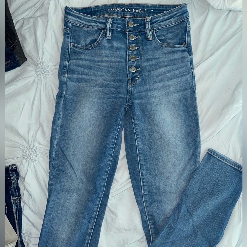 American Eagle Super Hi-Rise Jegging